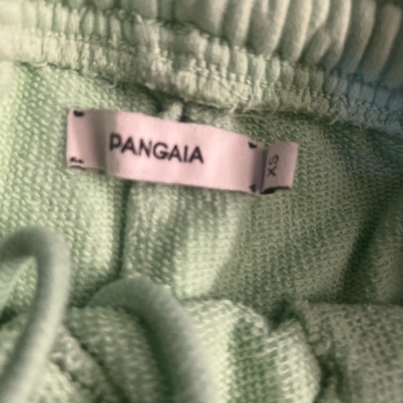 Pangaia Sage/Mint Green Cropped T-Shirt and Shorts Set - Picture 4 of 7